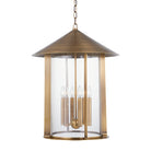 Troy Lighting Canada - F1922-PBR - Six Light Lantern - Long Beach - Patina Brass