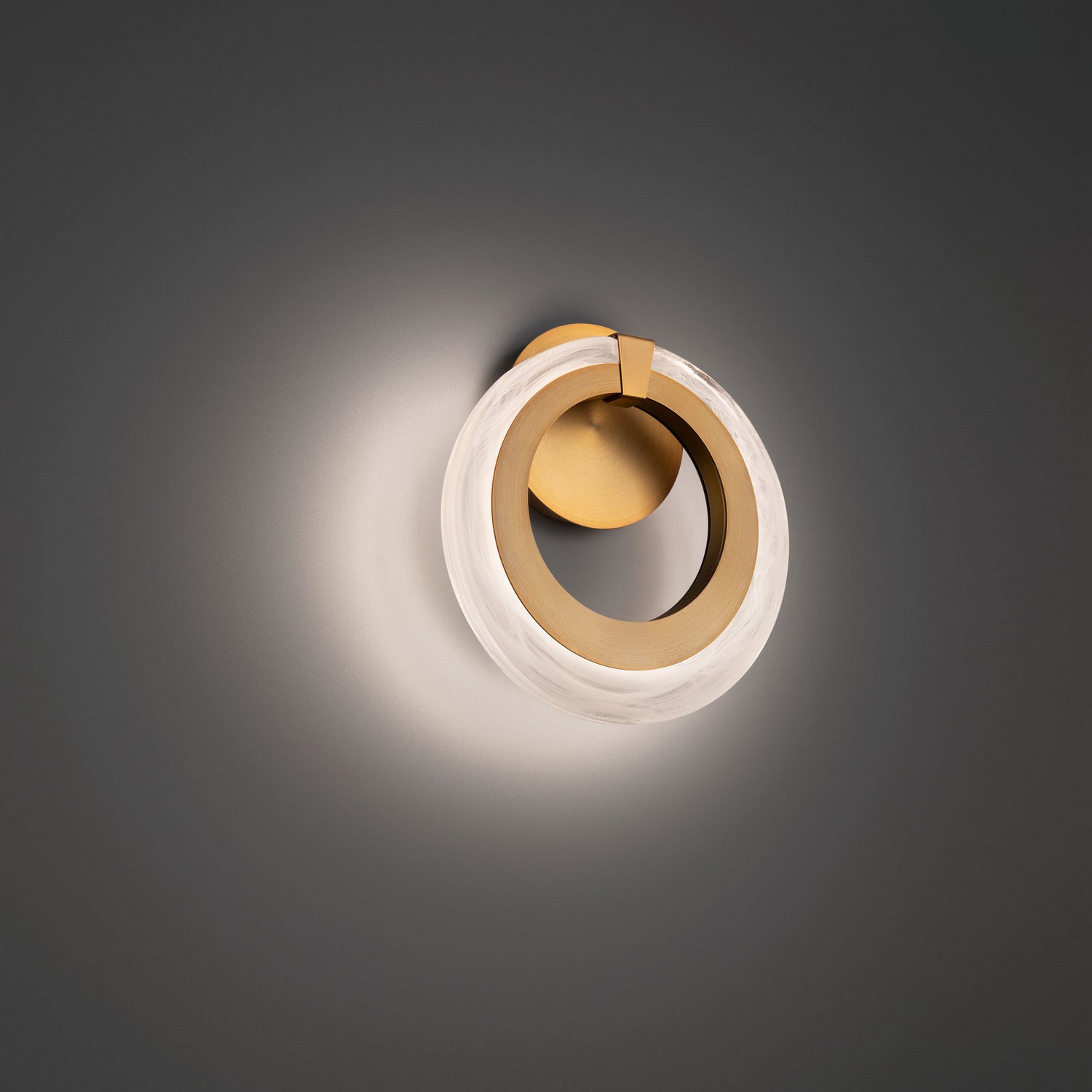 Modern Forms Canada - WS-38211-AB - LED Wall Sconce - Serenity - Aged Brass