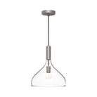 Alora Canada - PD532312BNCL - One Light Pendant - Belleview - Brushed Nickel/Clear Glass