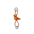 Kay Bojesen 39832 Bird Bag Charm in Orange