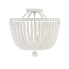Crystorama - 604-MT_CEILING - Four Light Semi Flush Mount - Rylee - Matte White
