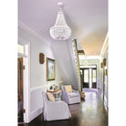 Crystorama - 608-MT - Six Lumières Suspendu - Rylee - Blanc mat
