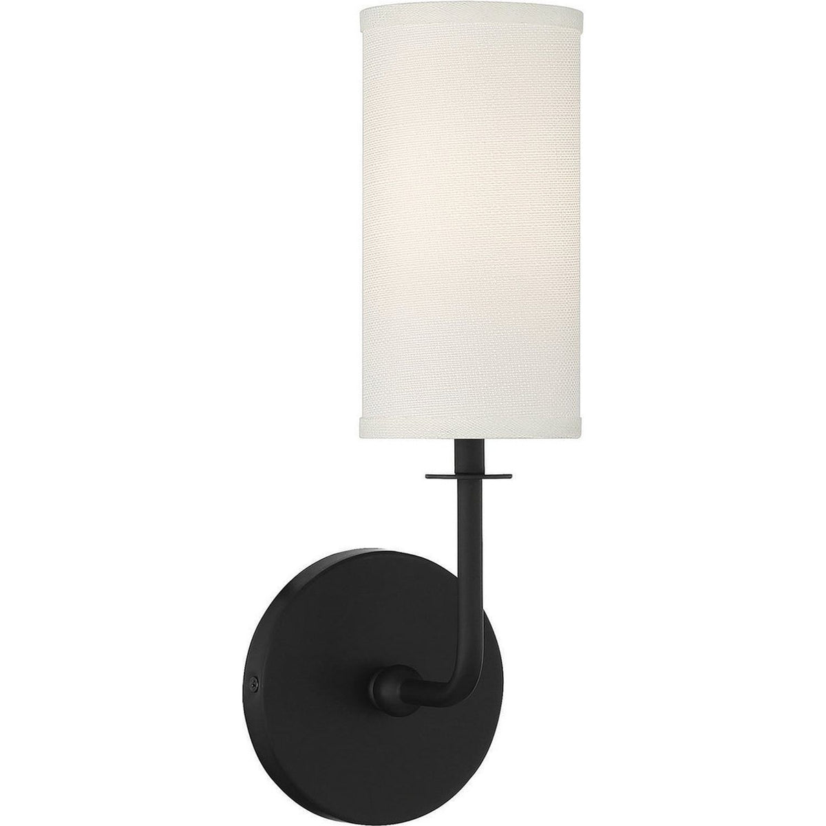 Savoy House - 9-1755-1-89 - One Light Wall Sconce - Powell - Matte Black