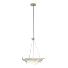 Hubbardton Forge - 131620-SKT-MULT-86-GG0722 - Three Light Pendant - Wisp - Modern Brass