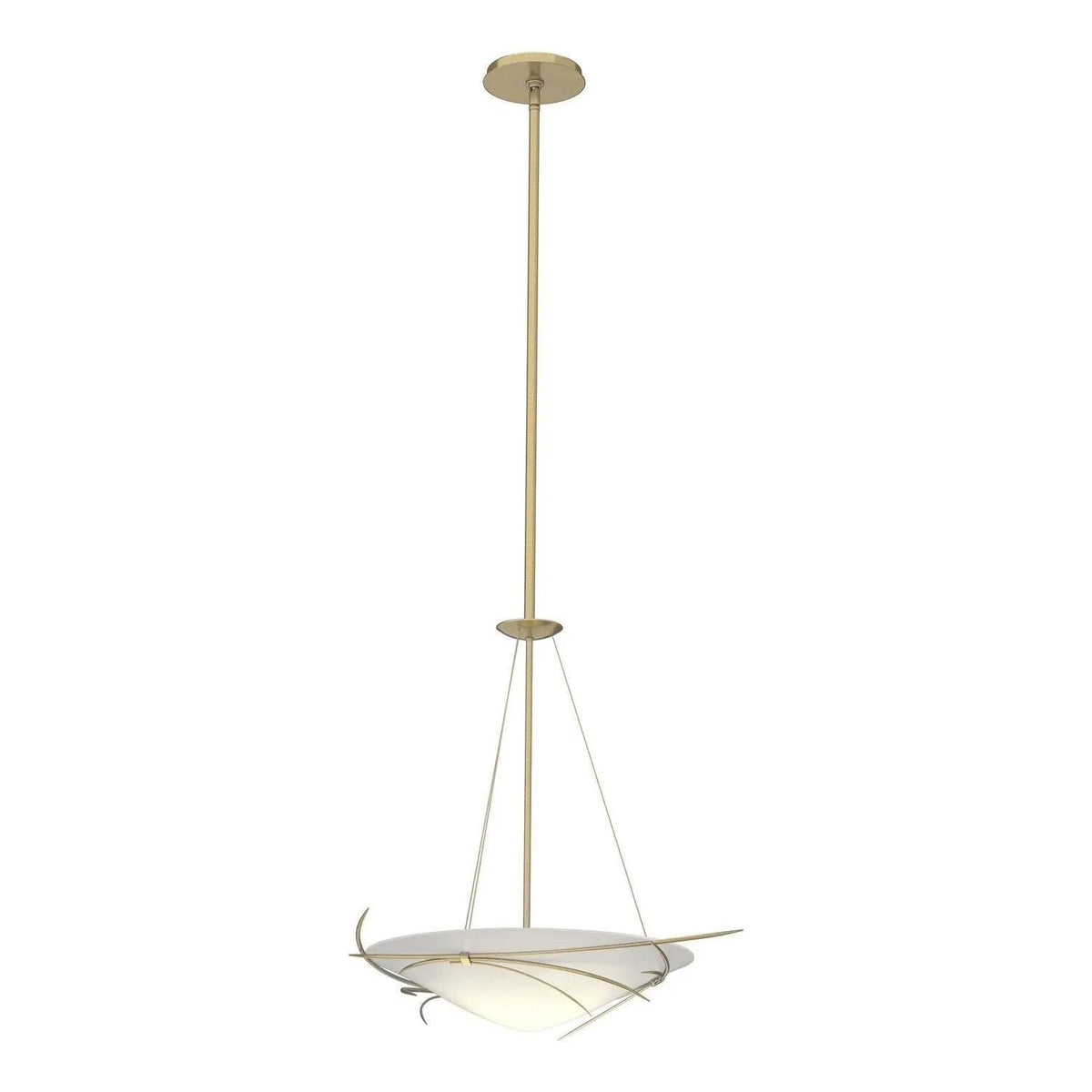 Hubbardton Forge - 131620-SKT-MULT-86-GG0722 - Three Light Pendant - Wisp - Modern Brass