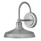 Applique murale Hinkley Lighting 12075AL Forge, finition aluminium brossé antique