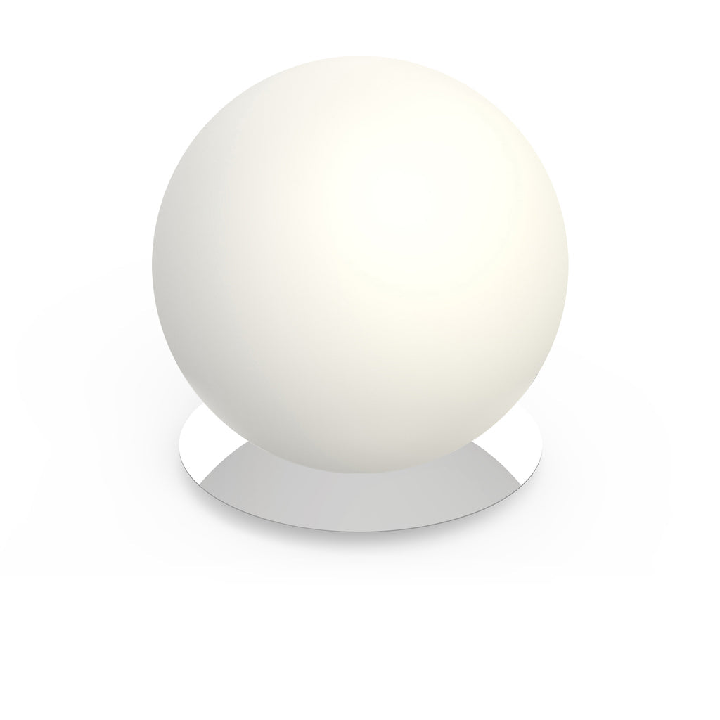 Pablo Designs - BOLA SPH TBL 16 CRM - LED Table Lamp - Bola Sphere Table - Chrome