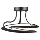 Artcraft Canada - AC7676BK - LED Semi-Flush Mount - Ara - Black