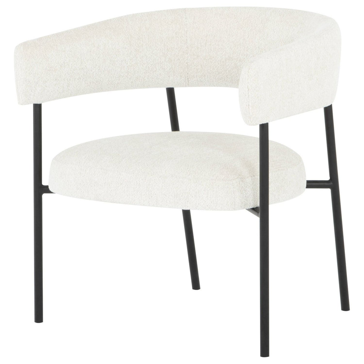 Nuevo Living - HGSN157 - Occasional Chair - Cassia - Buttermilk Boucle
