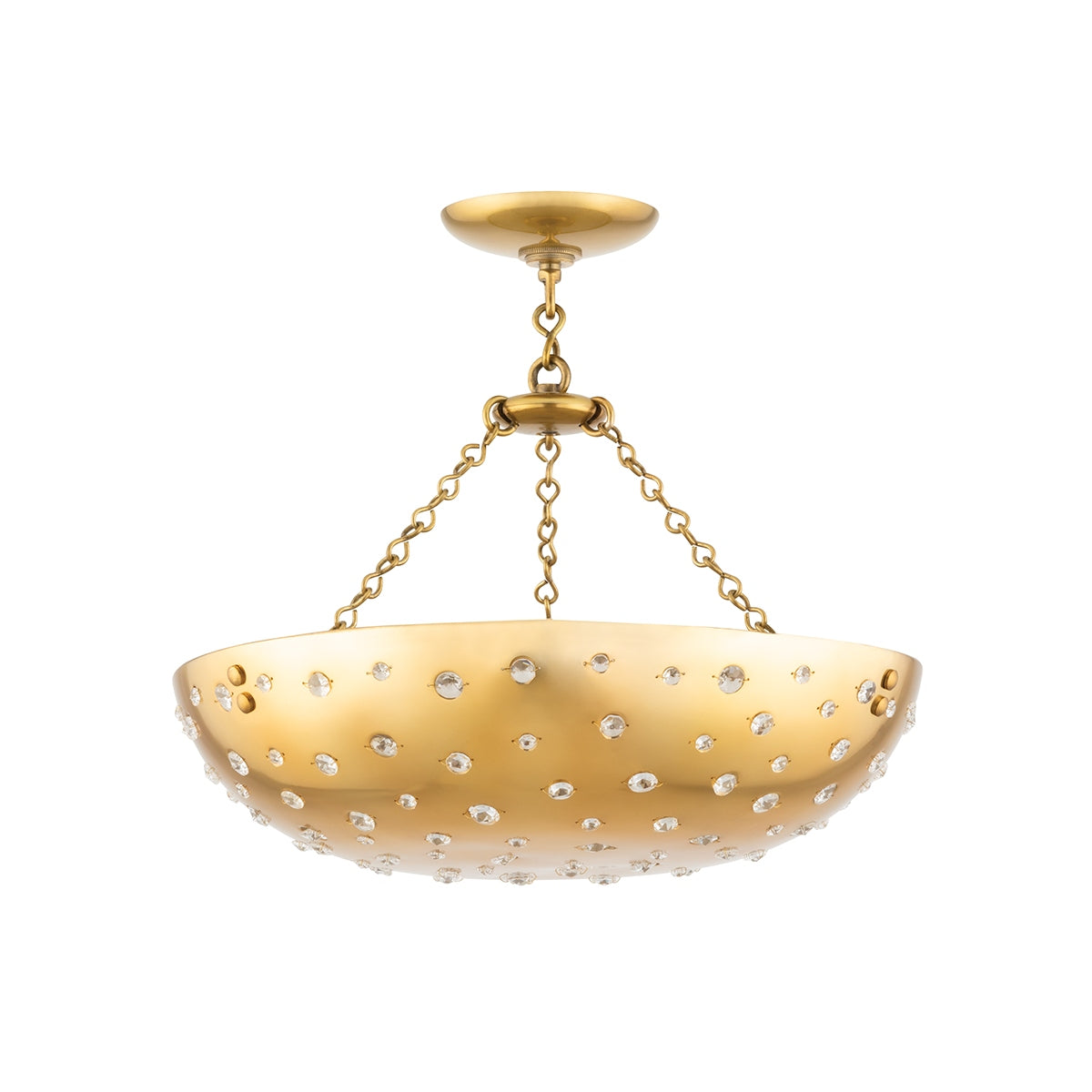 Montreal Luminaire & Quincaillerie 4618-AGB Dalton Four Light Suspension