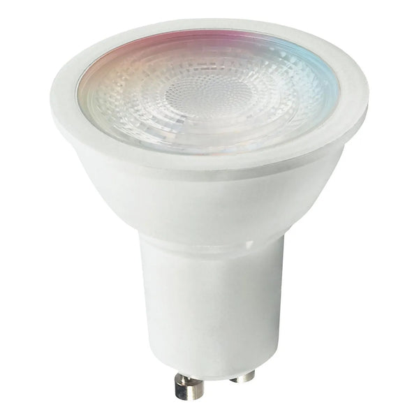 Étoile de mer WiFi - 5,5 watts - MR16 DEL - Blanc réglable - Étoile de mer IOT - 120 volts - 385 lumens - RGBW - T20 - 90 IRC