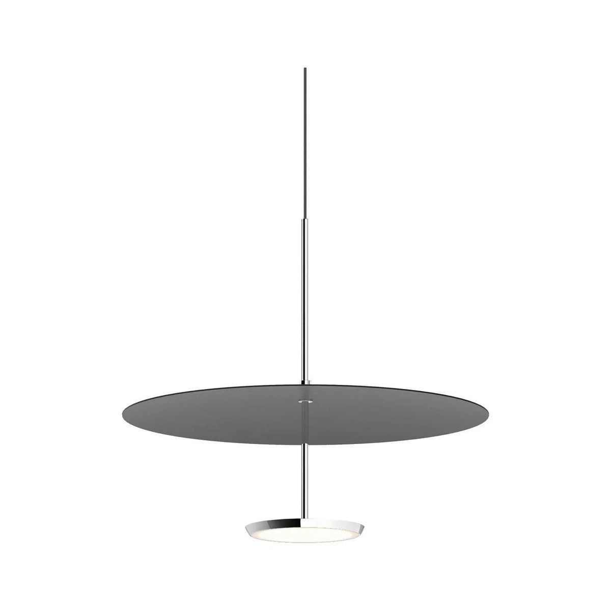 Pablo Designs - SKY DOME 18 BLK - LED Pendant - Sky - Black/Chrome