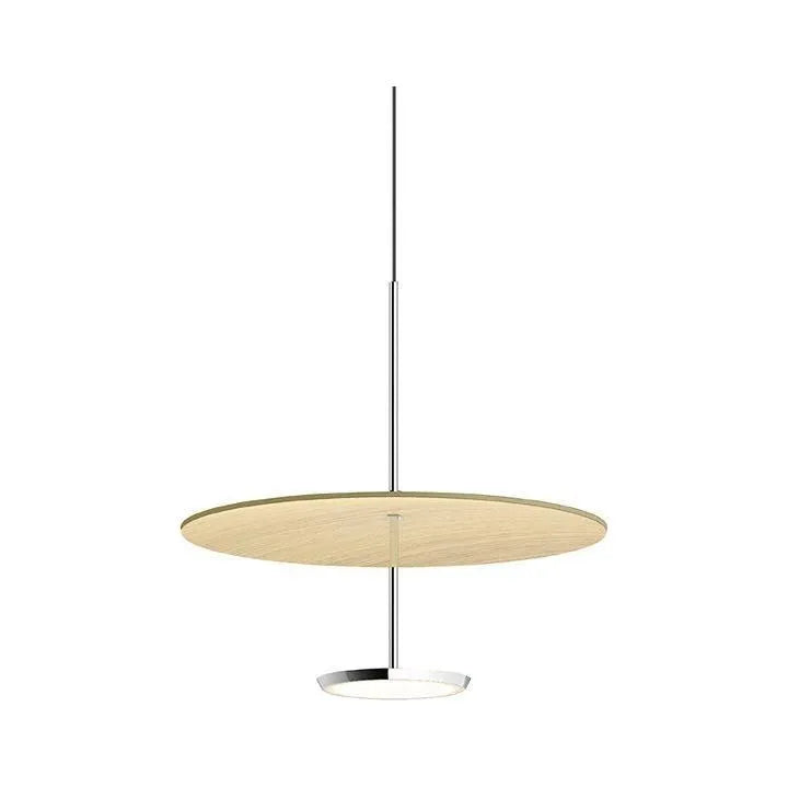 Pablo Designs - SKY DOME 18 OAK - LED Pendant - Sky - Oak/Chrome
