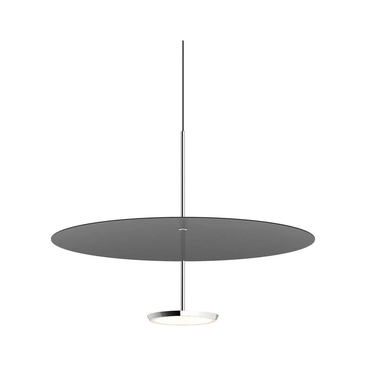 Pablo Designs - SKY DOME 24 BLK - LED Pendant - Sky - Black/Chrome