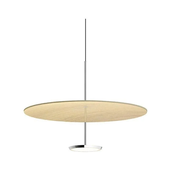 Pablo Designs - SKY DOME 24 OAK - LED Pendant - Sky - Oak/Chrome