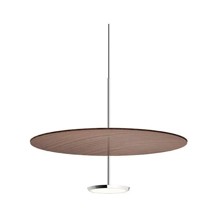 Pablo Designs - SKY DOME 24 WLN - LED Pendant - Sky - Walnut/Chrome