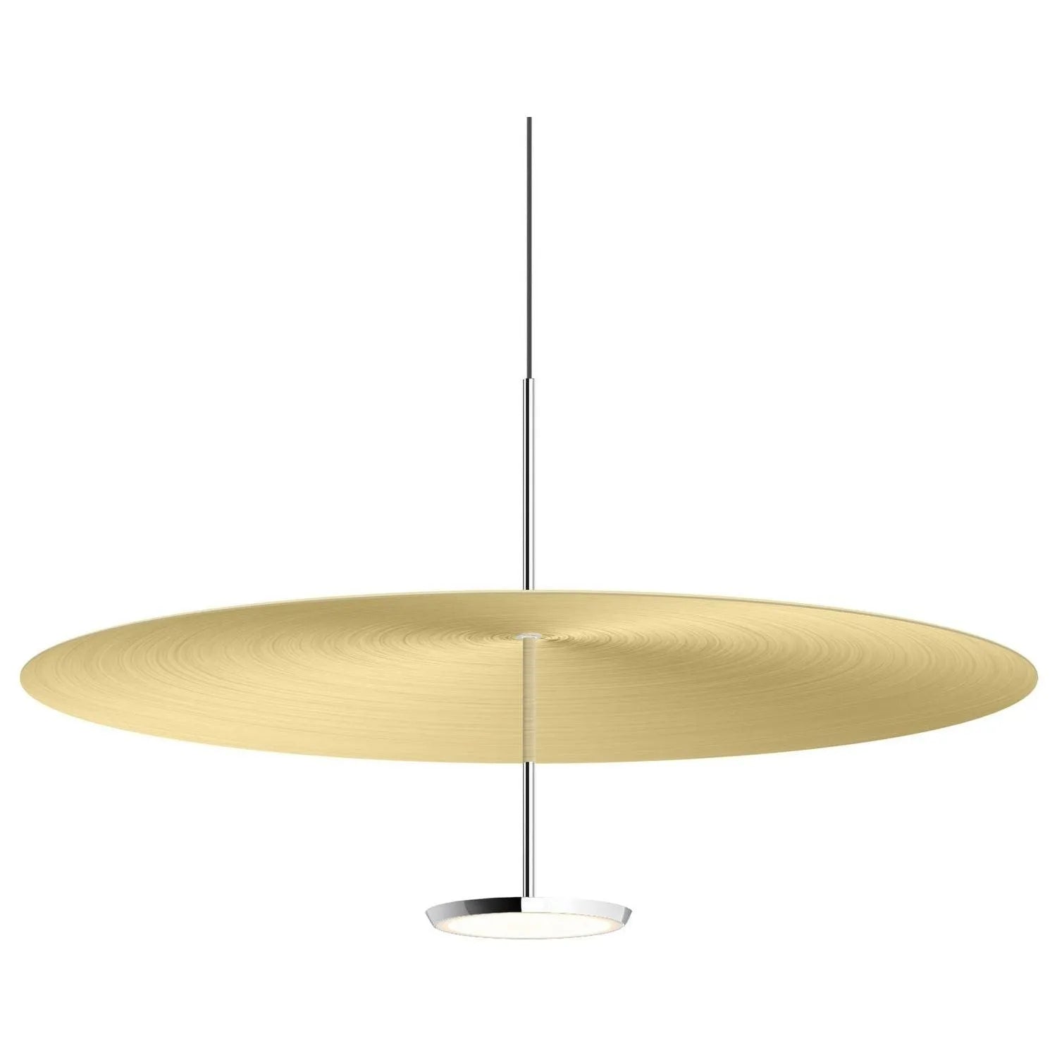 Pablo Designs - SKY DOME 32 BRA - LED Pendant - Sky - Brass/Chrome