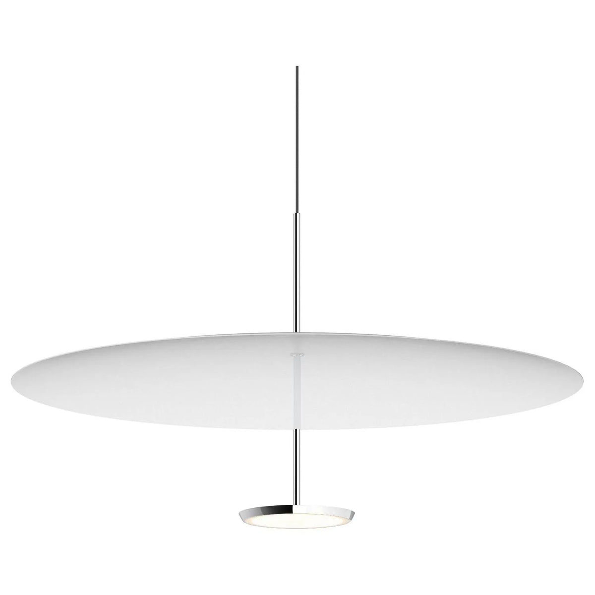 Pablo Designs - SKY DOME 32 WHT - LED Pendant - Sky - White/Chrome