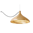 Pablo Designs - SWEL STR XL SNG WID BRA/BRA - LED Chandelier - Swell - Brass/ Brass