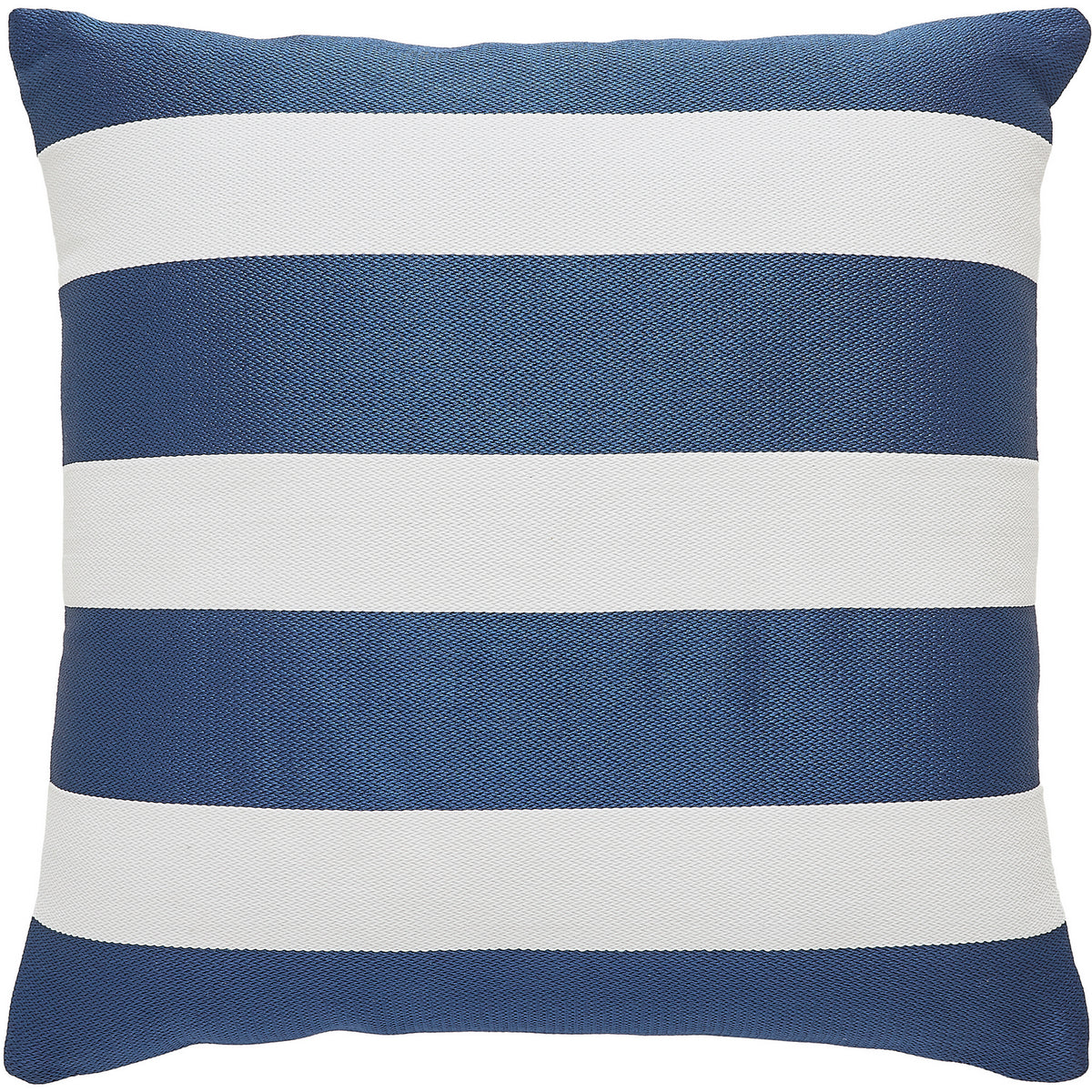 Renwil - PWFLX1031 - Pillow - Toluca - Blue/ White Stripes