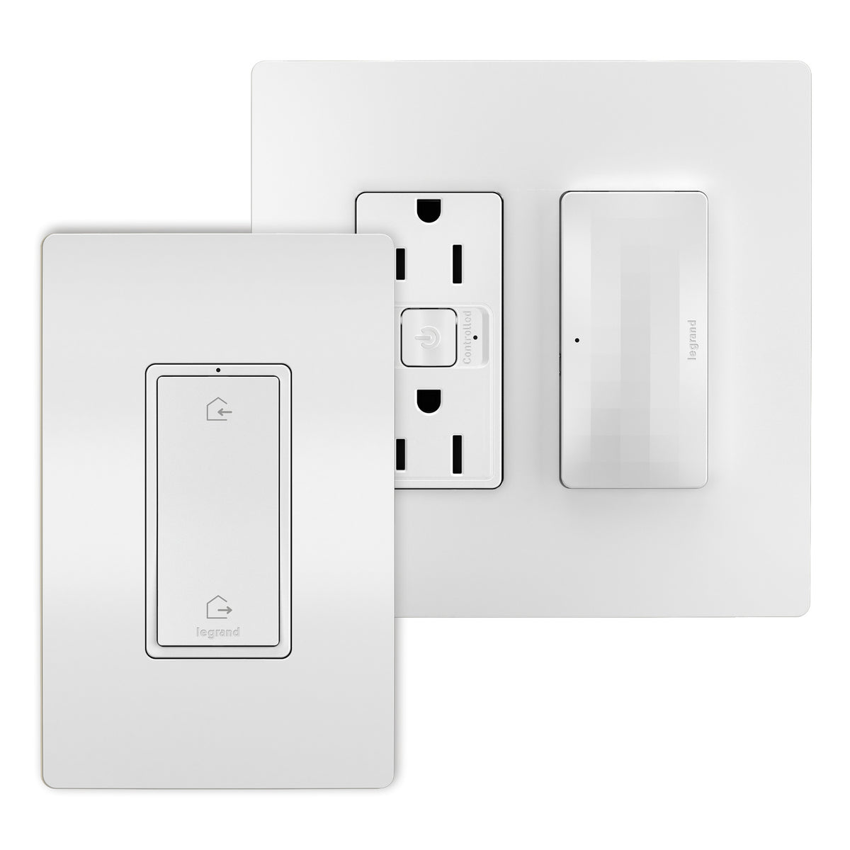 Legrand Canada - WNRH15KITWH - Outlet Kit With H/A Switch - White