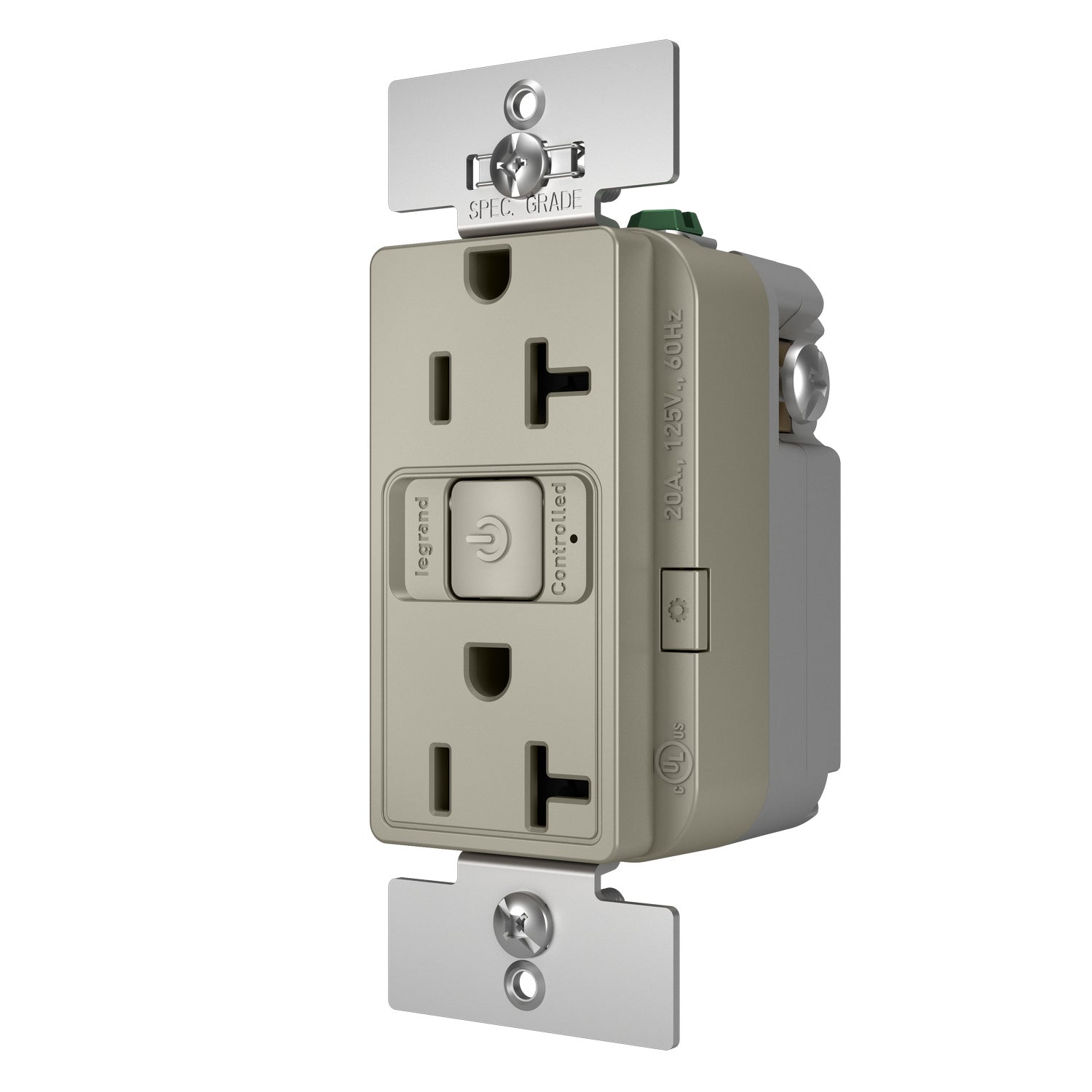 Legrand Canada - WNRR20NI - 20A Outlet - Nickel
