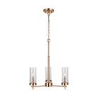 Visual Comfort Studio Canada - 3190303EN-848 - Three Light Chandelier - Zire - Satin Brass
