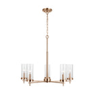 Visual Comfort Studio Canada - 3190305-848 - Five Light Chandelier - Zire - Satin Brass