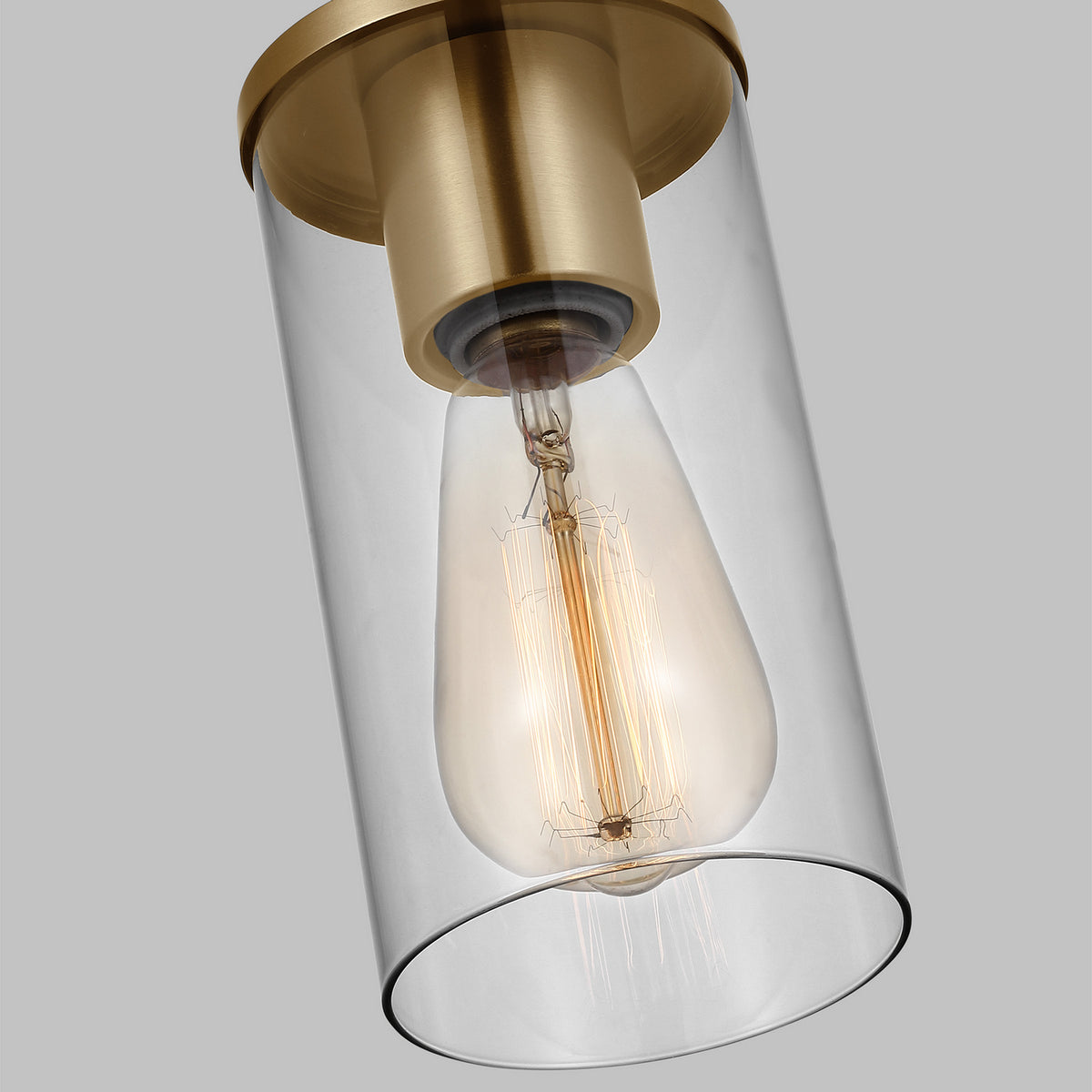 Visual Comfort Studio Canada - 6190301-848 - One Light Mini-Pendant - Zire - Satin Brass