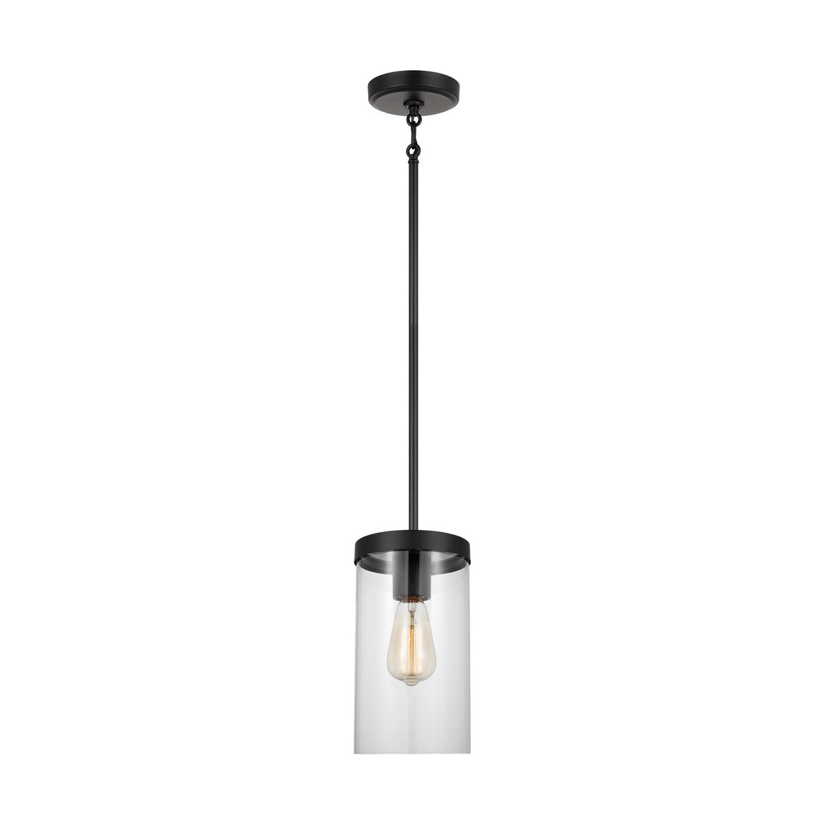 Visual Comfort Studio Canada - 6590301-112 - One Light Pendant - Zire - Midnight Black