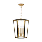 Visual Comfort Studio Canada - AC1083MBKBBS - Three Light Lantern - Curt - Midnight Black
