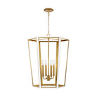 Visual Comfort Studio Canada - AC1094MWTBBS - Four Light Lantern - Curt - Matte White
