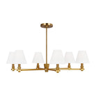 Visual Comfort Studio Canada - AC1126BBS - Six Light Chandelier - Paisley - Burnished Brass