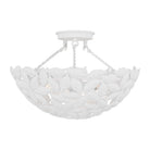 Visual Comfort Studio Canada - AF1173TXW - Three Light Semi Flush Mount - Kelan - Textured White