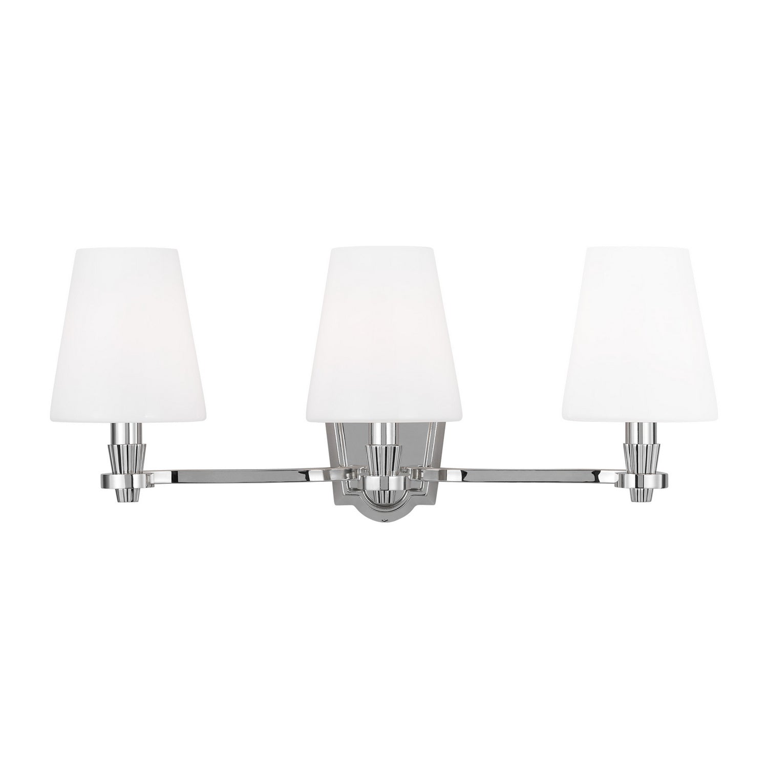 Visual Comfort Studio Canada - AV1003PN - Three Light Vanity - Paisley - Polished Nickel