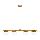 Visual Comfort Studio Canada - EC1258BBS - Eight Light Chandelier - Lune - Burnished Brass
