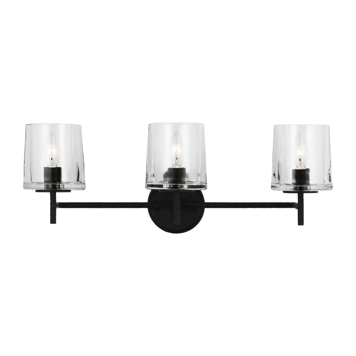 Visual Comfort Studio Canada - EV1003AI - Three Light Vanity - Marietta - Aged Iron