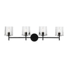 Visual Comfort Studio Canada - EV1004AI - Four Light Vanity - Marietta - Aged Iron