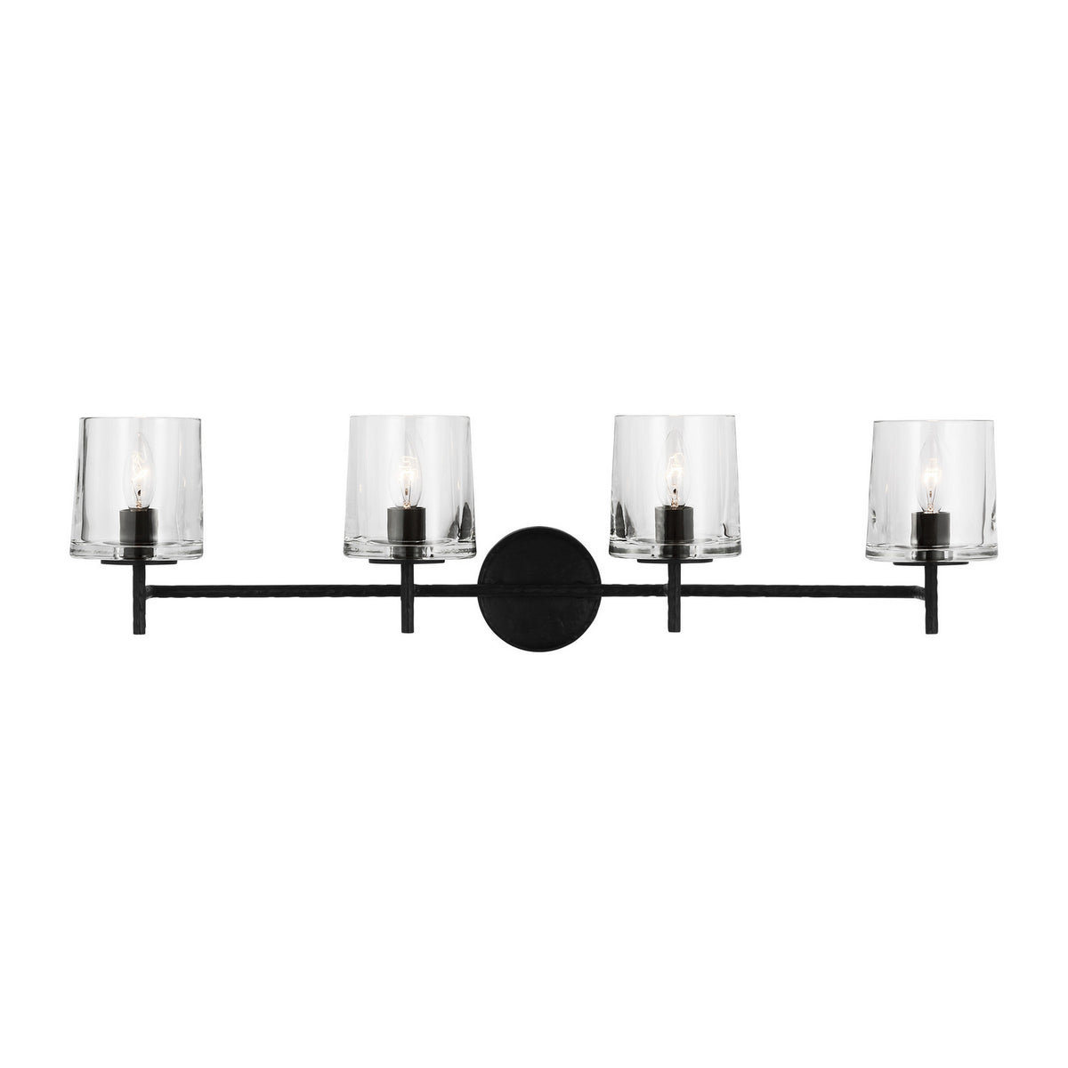 Visual Comfort Studio Canada - EV1004AI - Four Light Vanity - Marietta - Aged Iron