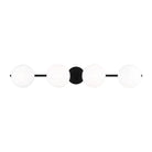 Visual Comfort Studio Canada - EV1014AI - Four Light Vanity - Lune - Aged Iron