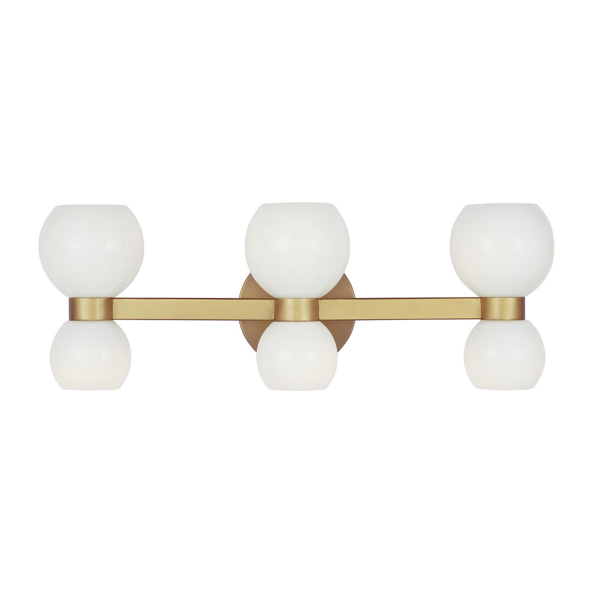 Visual Comfort Studio Canada - KSV1006BBSMG - Six Light Vanity - Londyn - Burnished Brass