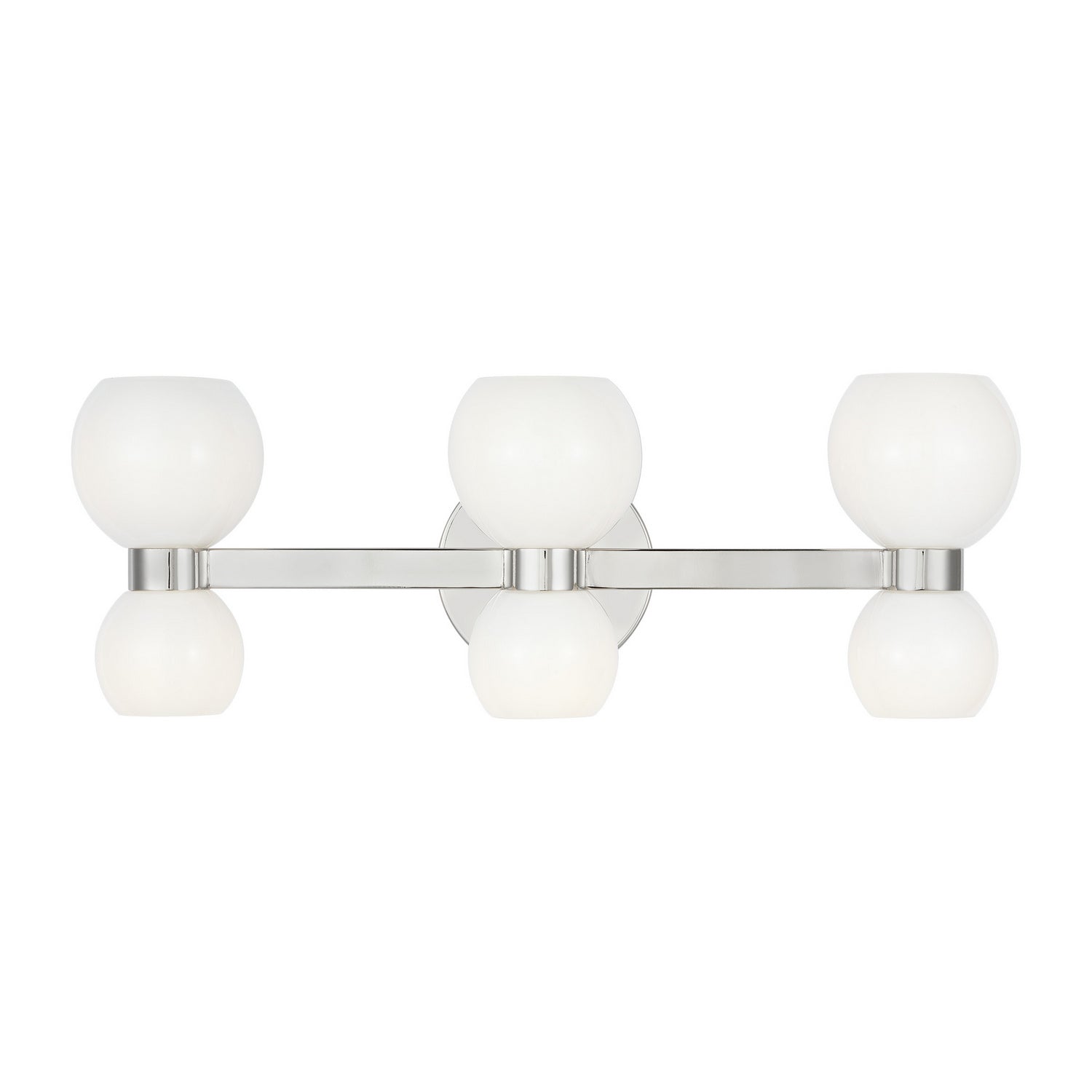 Visual Comfort Studio Canada - KSV1006PNMG - Six Light Vanity - Londyn - Polished Nickel