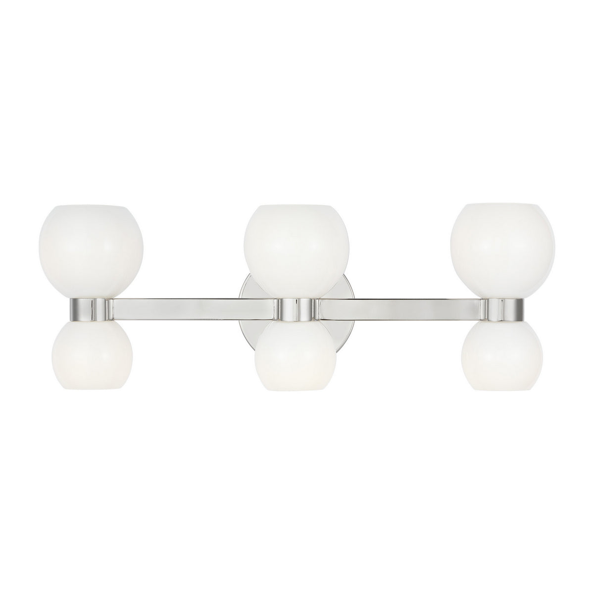 Visual Comfort Studio Canada - KSV1006PNMG - Six Light Vanity - Londyn - Polished Nickel