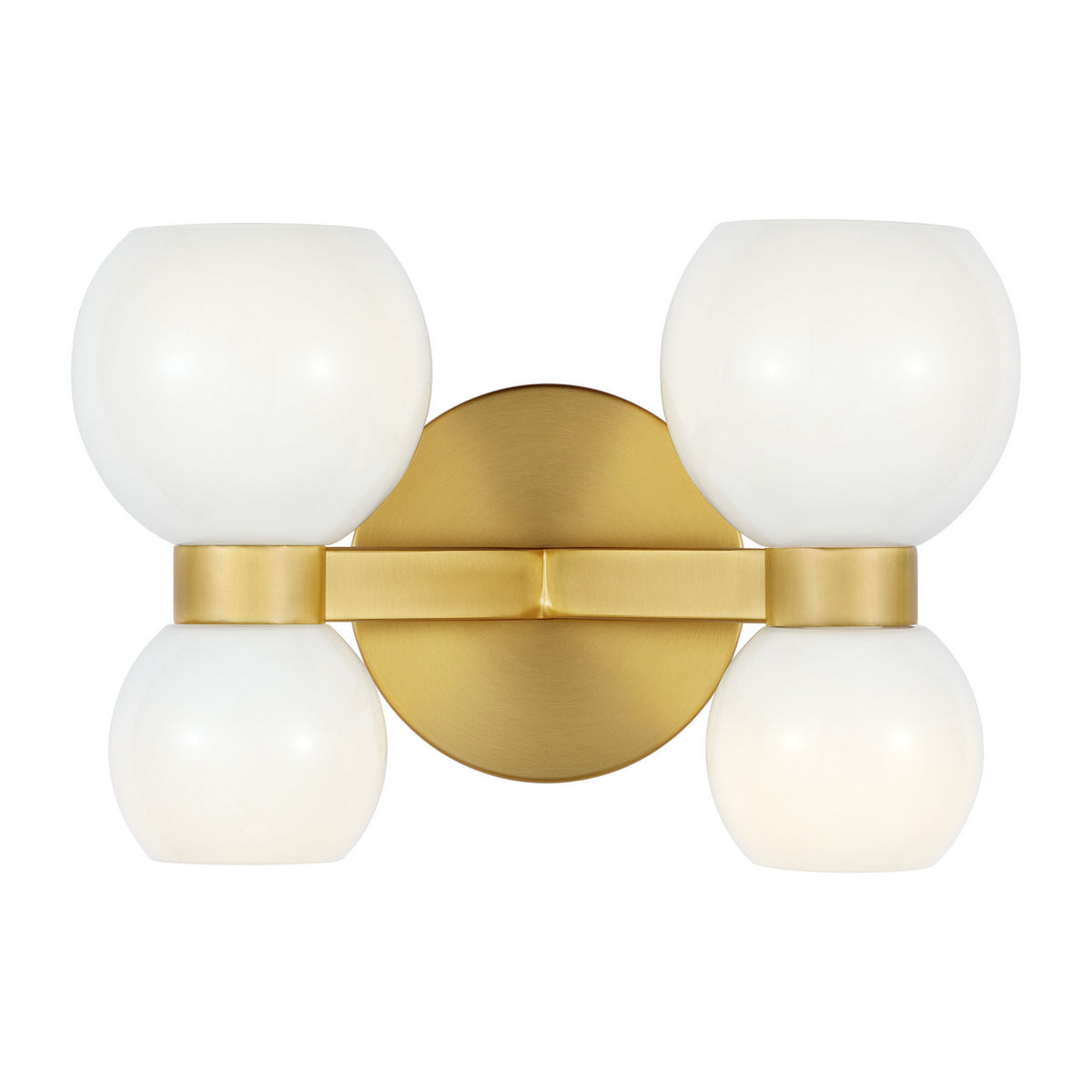 Visual Comfort Studio Canada - KSW1034BBSMG - Four Light Wall Sconce - Londyn - Burnished Brass