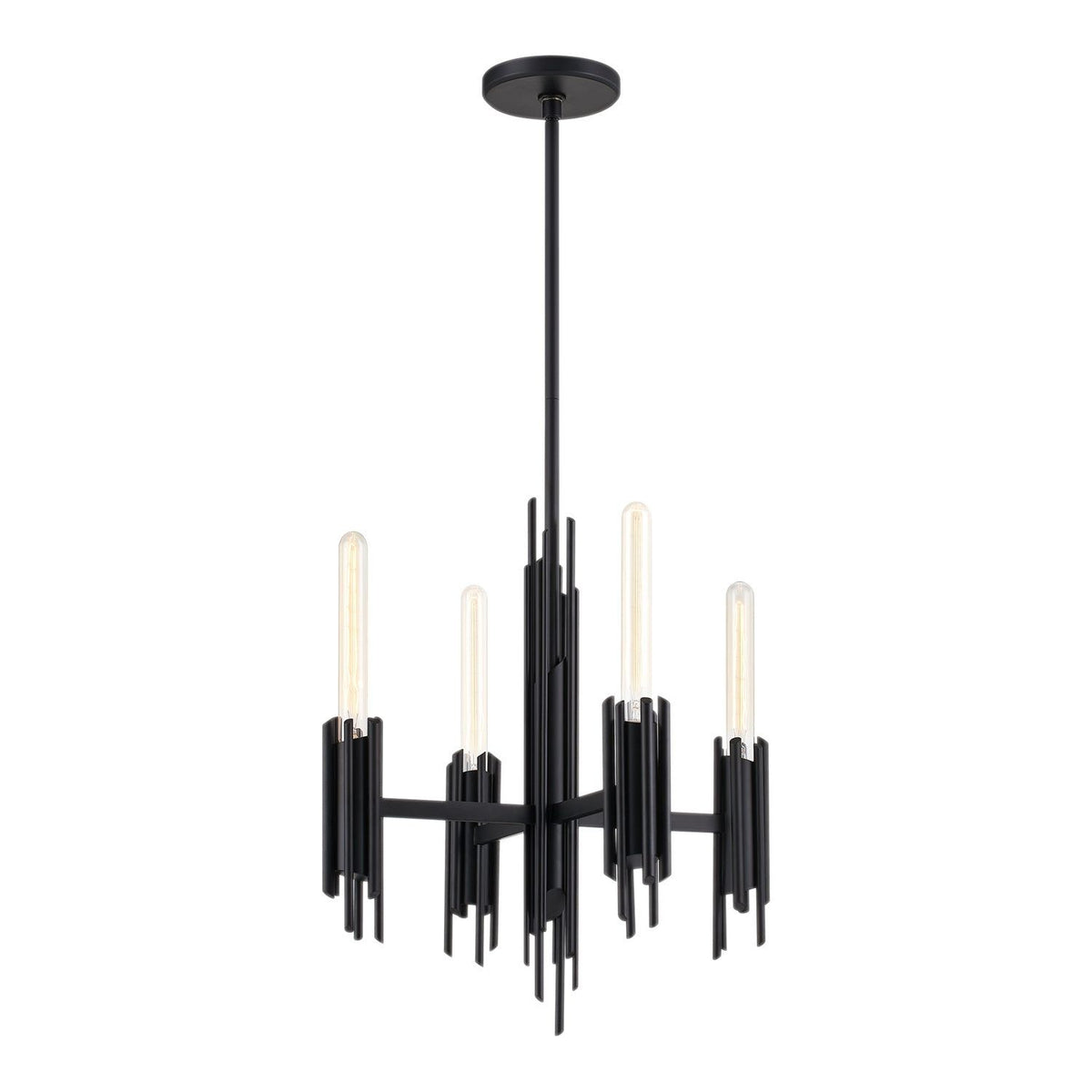 Alora Canada - CH335019MB - Four Light Chandelier - Torres - Matte Black