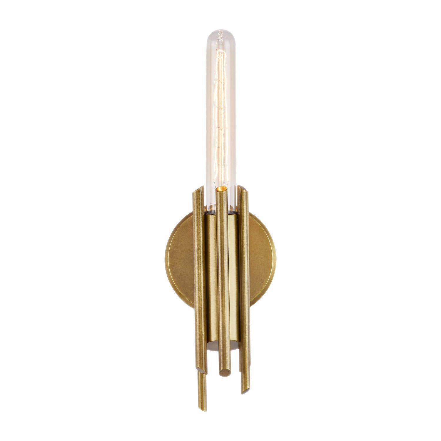 Alora Canada - WV335409VB - One Light Vanity - Torres - Vintage Brass