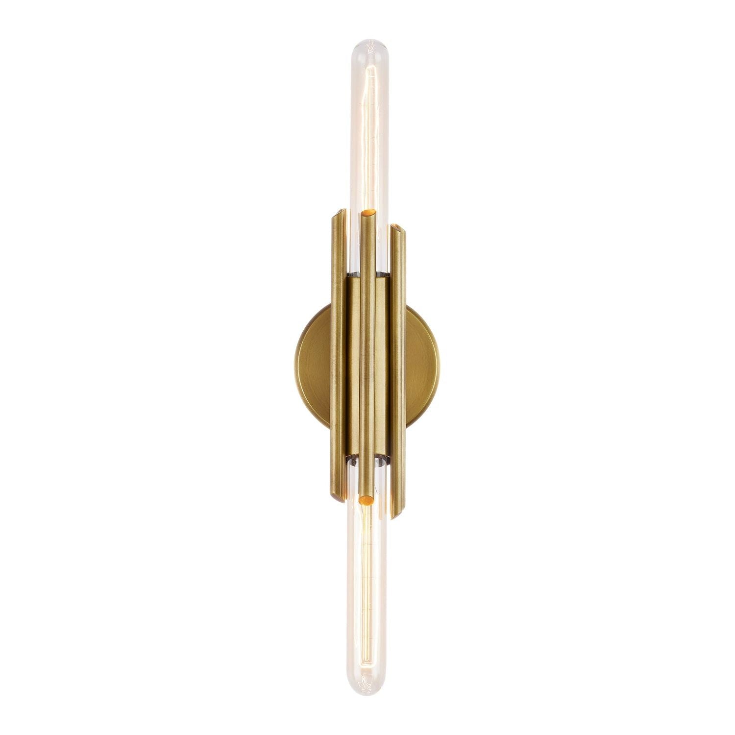 Alora Canada - WV335811VB - Two Light Vanity - Torres - Vintage Brass