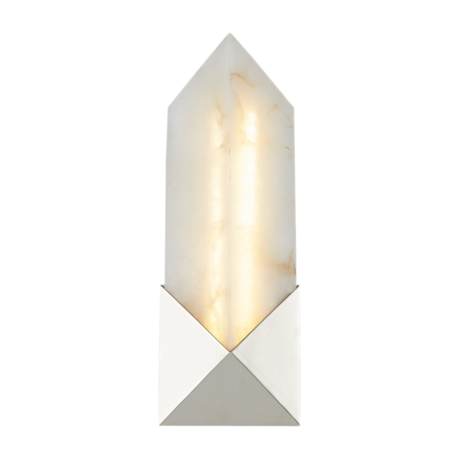 Alora Lighting - WV323112PNAR - LED Vanity - Caesar - Polished Nickel/Alabaster|Urban Bronze/Alabaster|Vintage Brass/Alabaster