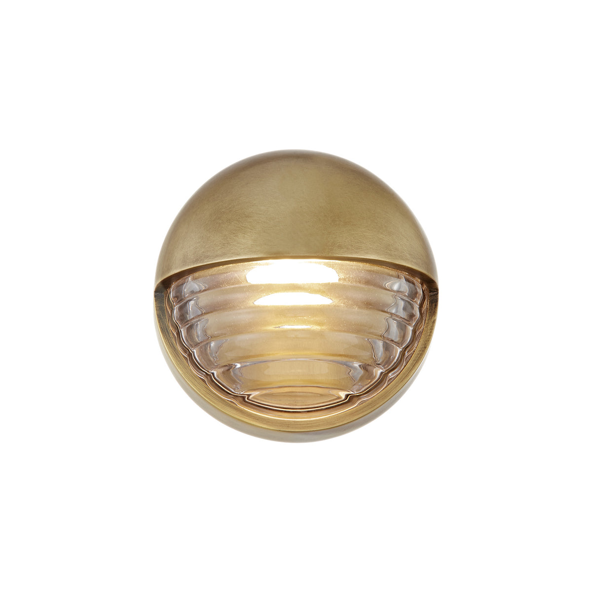 Alora Lighting - WV330106VBCR - LED Vanity - Palais - Vintage Brass