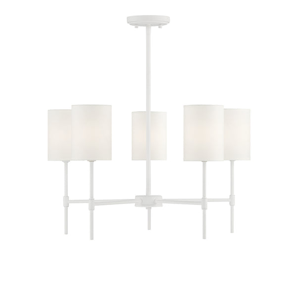 Meridian Five Light Chandelier
